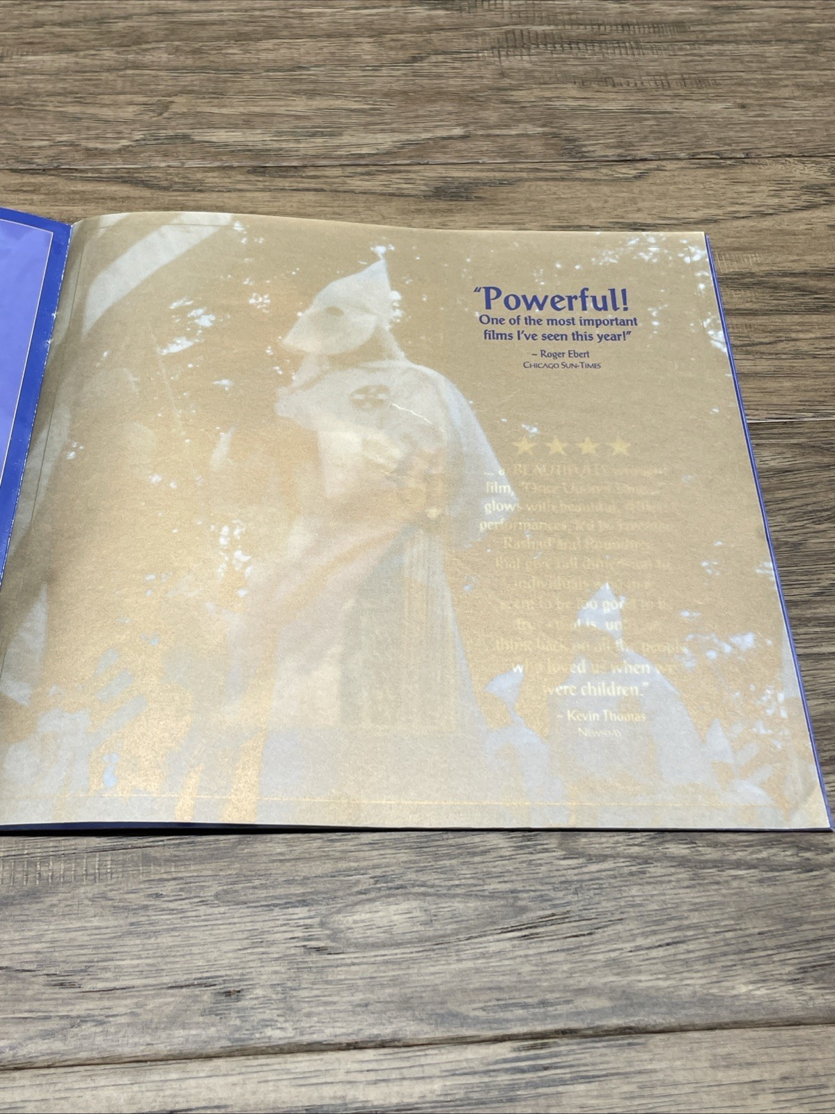 Once Upon a Time When We Were Colored Press Kit Sheet Video Store Promo KG JD Item image 5