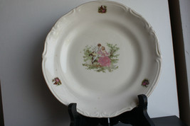Vintage Poland Plate Porcelain Retro Style Collector Item - £7.49 GBP