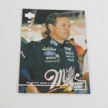 1996 Upper Deck Changin&#39; Gears Card Rusty Wallace RC92 VTG Hologram Collectible - £1.17 GBP