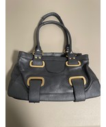 Maxx New York Pebbled Leather Medium Handbag, Navy Blue - $75.00