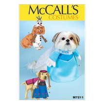 McCall&#39;s Patterns M7211 Pet Costumes Sewing Template, in One Envelope - £9.29 GBP