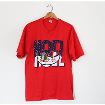 Vintage Merry Christmas Snoopy Woodstock NOEL T Shirt XL - £25.10 GBP