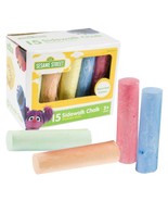 Sesame Street 15 Piece Washable Sidewalk Chalk Sticks - $54.31 MXN