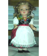 Vintage 1940&#39;s GURA Tegernesee Bavaria German Doll 12 1/2 inches Tall Ra... - £59.86 GBP
