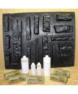 #ODF-05K Drystack Molds(20) Supply Kit Make Flat Faced Stone Veneer For ... - £176.27 GBP