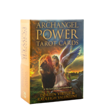 Archangel Power Tarot Cards 78 Card Deck and Guidebook Doreen Virtue Valentine - £19.06 GBP