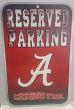 Alabama Crimson Tide 11&quot; x 17&quot; Reserved Parking Plastic Sign - NCAA - £11.45 GBP