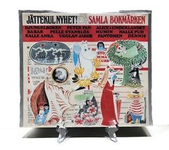 In original packaging, Tove Jansson&#39;s Moomin bookmarks sheet 1/50 from 1969 - $557.86 CAD