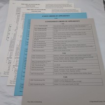 (5) They Met At Gettysburg Spearhead Games Board Game Reference Charts - $278.56 MXN