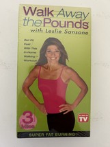 Walk Away the Pounds with Leslie Sansone Super Fat Burning VHS *SEALED* - £9.86 GBP