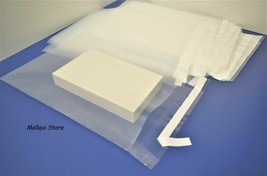 25 Clear 10x13 Self seal adhesive lip 4 MIL thick X heavy duty Poly Bags... - $25.65