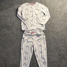 Youth Juniors 32 Degrees Heat Rainbow Pajama Set (L) 14/16 Large - $9.95