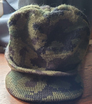 Unisex Camo Hat HYP Winter Hunting Warm 7&quot; Bill Camoflauge Nice - £11.98 GBP