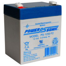Ps-1250F2 Sealed Lead Acid Battery 12V 5Ah - £37.91 GBP