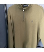 Polo Ralph Lauren Cotton Blend  Quarter Zip Green XL  - €11,96 EUR