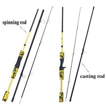 Sougayilang Fishing Rod 1.7m EVA Handle   Spinning/Casting 7-28g Lure Weight Rod - £54.32 GBP