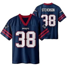 NFL New England Patriots Boys&#39; Short Sleeve Stevenson Jersey - XL - $15.99