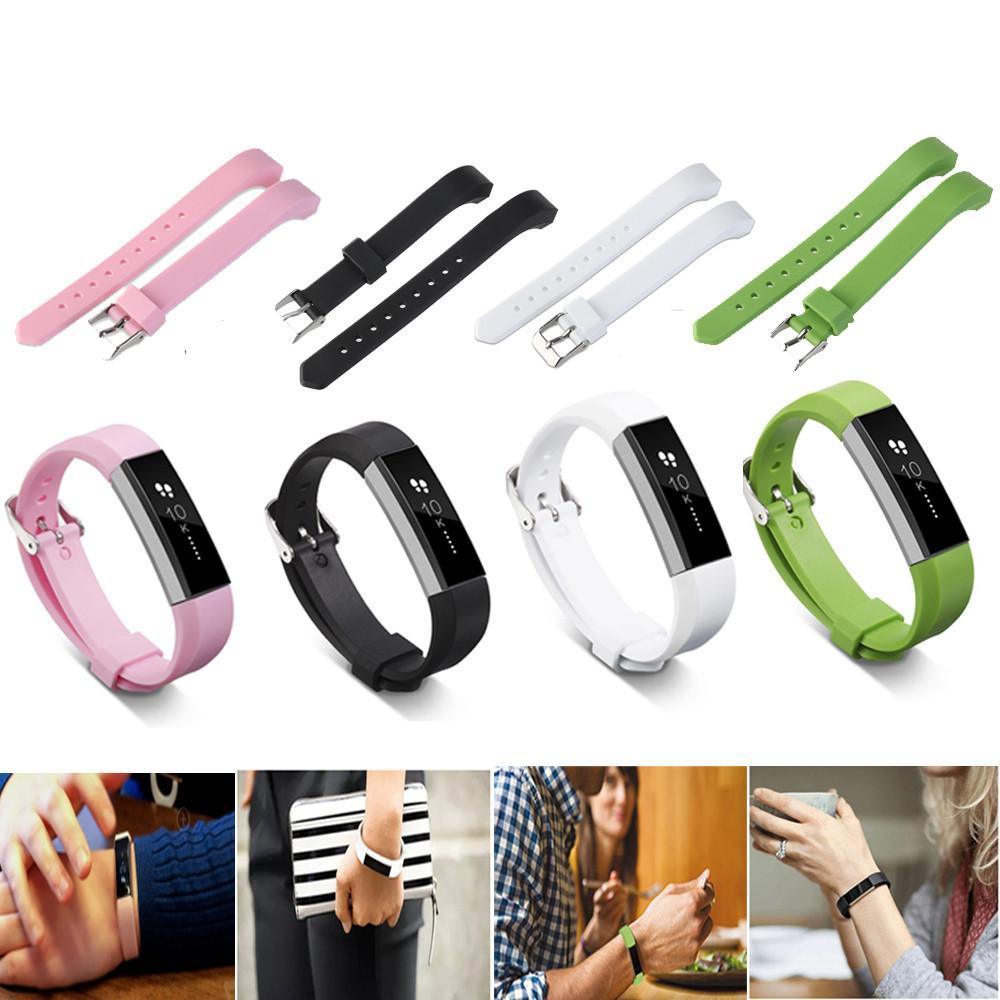 Fitbit Alta Replacement Bands 5.5 - 7.8 Inch Wrist, Silicone Band with W... - $12.99