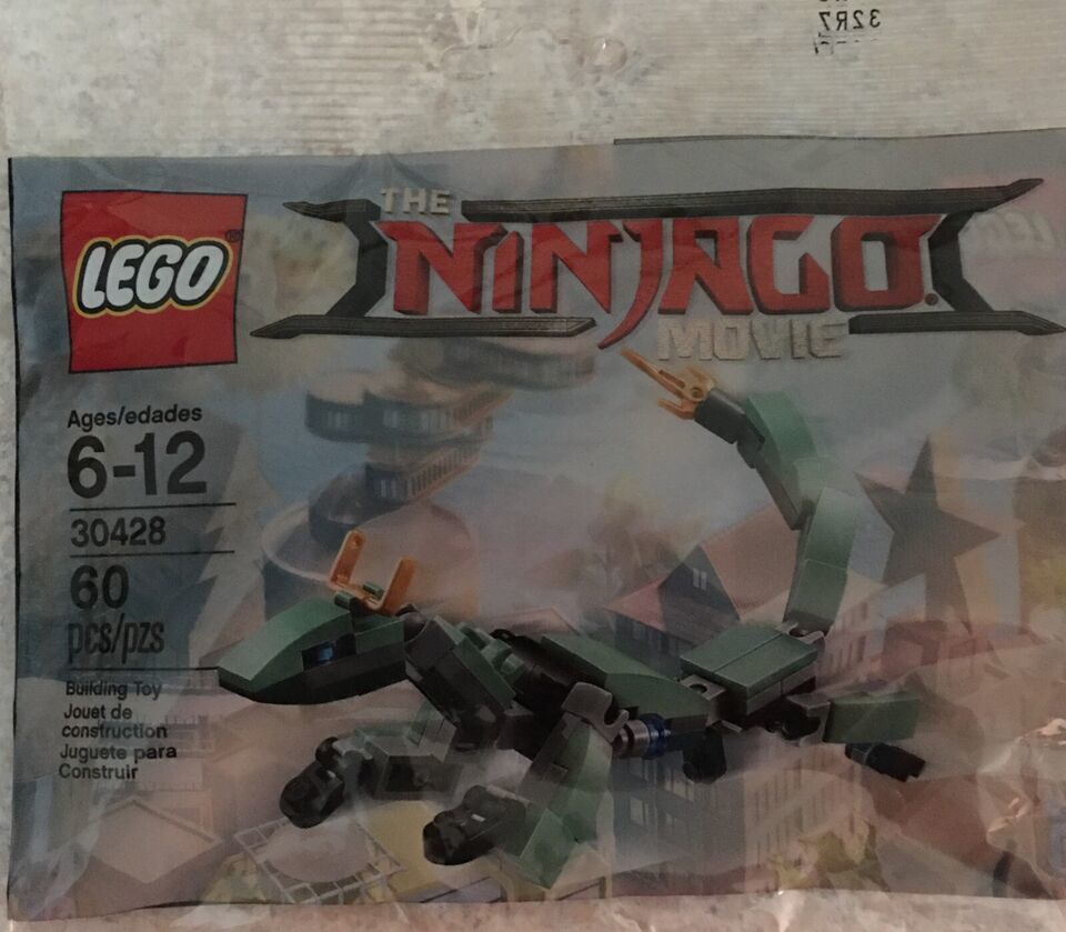 Lego Ninjago Movie Green Dragon Polybag #30428 - 60 Pcs - New - $7.95