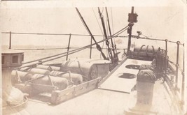 World War I Ship Quarter Deck Real Photo RPPC Postcard C43 - $2.99