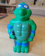 TMNT Leonardo Ceramic Pottery Figure Statue Teenage Mutant Ninja Turtles 1980s - £19.46 GBP