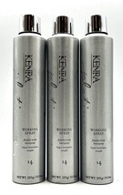 Kenra Platinum Working Spray Flexible Hold Hairspray #14 10 oz-3 Pack - £46.21 GBP