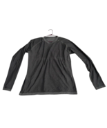 Lululemon Men&#39;s Live In Practice XL Long Sleeve Crewneck Shirt Blue Stre... - $641.56 MXN