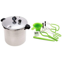 23-Quart Pressure Canner and Cooker and Presto 09995 7 Function Canning Kit Bund - $547.13