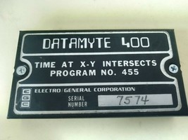 Datamyte 400 455-01/01 Digital Electronics For Science &amp; Industry Electr... - £6.99 GBP