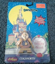 Disney&#39;s Beauty and the Beast Cogsworth bend-em - $2.00