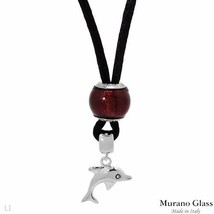 MURANO GLASS MADE IN ITALY NECKLACE - £55.32 GBP