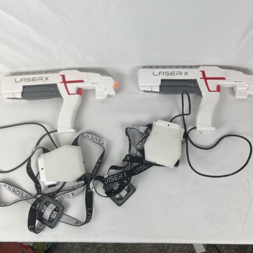 Laser X TWO Guns - 2 Player Laser Gaming Set indoor Outdoor Laser Tag Bo... - $11.30