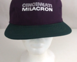 Cincinnati Milacron Purple &amp; Green Unisex Adjustable Baseball Cap - £6.05 GBP