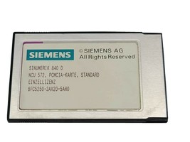 SIEMENS 6FC5250-3AX20-5AH0 MEMORY CARD SINUMERIK 840D NCU572, 6FC52503AX... - £104.58 GBP