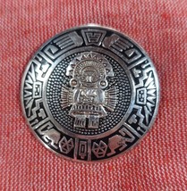 alte peruanische Silberkette Brosche und Anhänger - $905.34 MXN