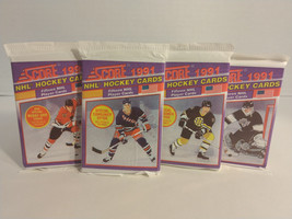 Score NHL Hockey 1991 1 Trading Card Booster Pack Sealed 15 Cards / pack Sports - £3.33 GBP