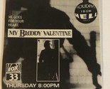 My Bloody Valentine Vintage Tv Guide Print Ad Horror TPA5 - £6.33 GBP