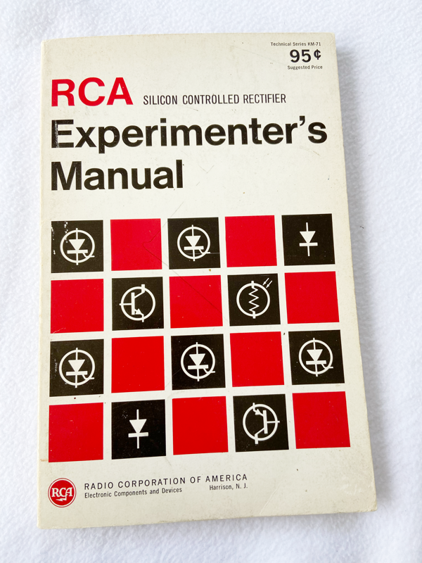 1967 PB RCA Experimenter's Manual, Silicon Controlled Rectifier Books