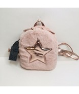 T-Shirt &amp; Jeans Small Back Pack with Faux Fur Flap, Pink - $32.94 CAD