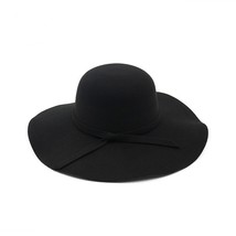 Retro Autumn Winter Bowler Hats for Women Girls Soft Vintage  Felt Fedoras hat S - £38.44 GBP
