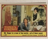 Three’s Company trading card Sticker Vintage 1978 #35 John Ritter Suzann... - £1.97 GBP