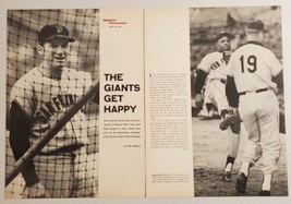 1961 Magazine Photos Willie Mays,Alvin Dark San Francisco Giants - £12.61 GBP