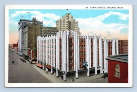 Ramp Garage Spokane Washington WA UNP WB Postcard N12 - £2.75 GBP