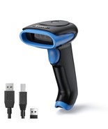 Eyoyo Barcode Scanner, 2500mAh Wireless Barcode Scanner for Inventory, C... - £49.76 GBP