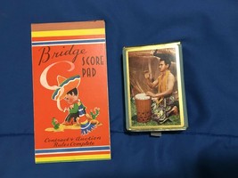 Vintage Bridge Score Pad/Players Rule Book/Cards Pre Owned/Nice Condition* 01 - £7.83 GBP