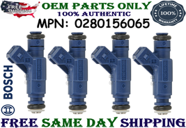 GENUINE BRAND NEW Bosch Fuel Injectors for 2001-2005 Audi A4 Quattro 2.0L I4 4x - $148.49