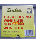 TENCO Tandem (Wine) Filter Housing for Enolmatic w\ Manual, Italy, “Open... - £111.96 GBP
