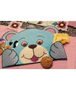Plastic Canvas Bear Buddy Rose Cows Watermelon Place Mats Coasters Patterns - £10.29 GBP
