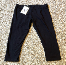 Bloch Dance Leggings Womens Medium Black Kerensa Capri Fitted #4819 Tags 27x17 - £13.26 GBP