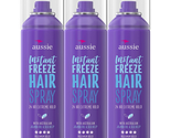 3 PACK Aussie Instant Freeze Hairspray with Jojoba &amp; Sea Kelp, Strong Ho... - $54.99